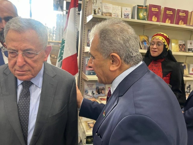 الرئيس سلام يزور جناح دولة فلسطين في "معرض بيروت الدولي للكتاب"