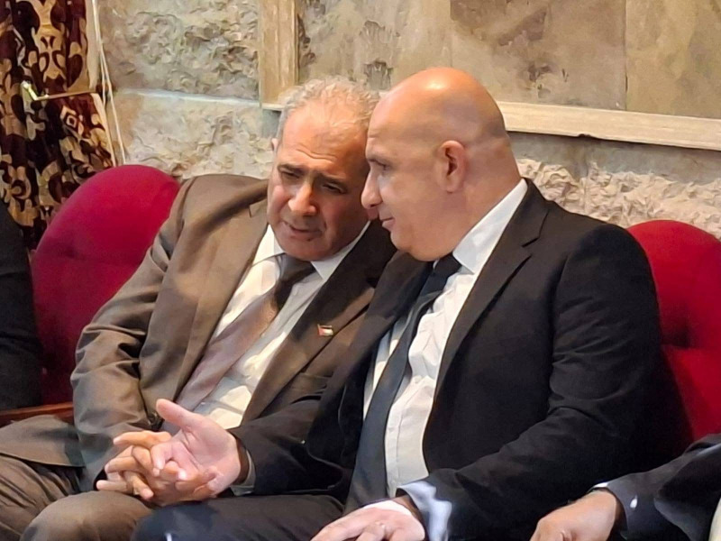 السفير الاسعد يعزي العميد خريش بوفاة والده