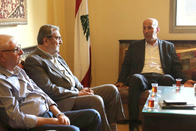 "الجبهة الديمقراطية" تلتقي النائب حسن عز الدين