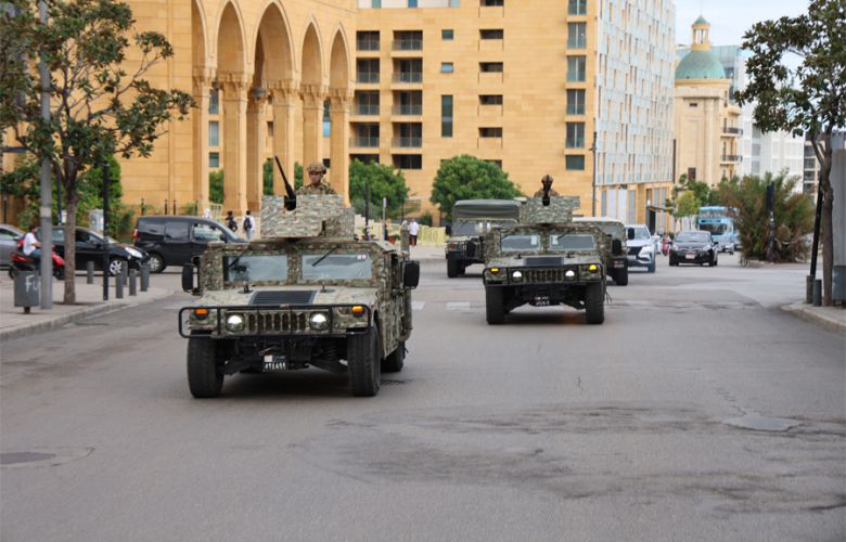 الجيش ينفّذ تدابير لحفظ الأمن في مدينة بيروت والضاحية الجنوبية
