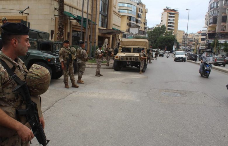 الجيش ينفّذ تدابير لحفظ الأمن في مدينة بيروت والضاحية الجنوبية