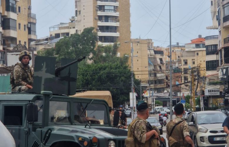 الجيش ينفّذ تدابير لحفظ الأمن في مدينة بيروت والضاحية الجنوبية