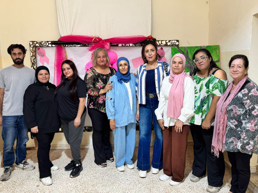 "صبحية فنجان قهوة ورسم على الفخار" في "مركز مدى المجتمعي" للتوعية بسرطان الثدي وسُبُل الوقاية