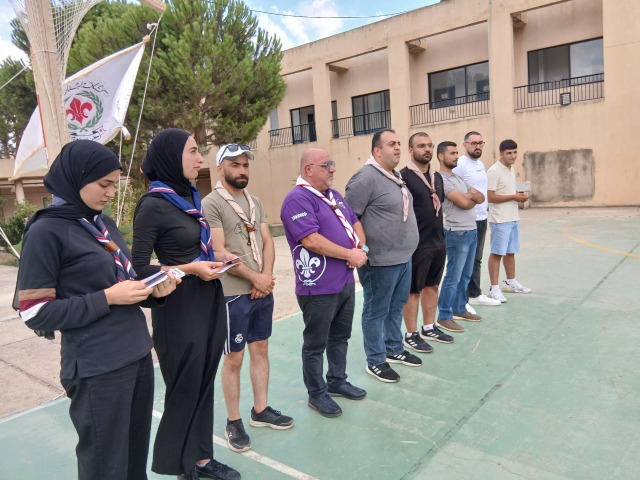 جولة بقاعية لمفوض عام "كشافة لبنان المستقبل"  على أفواج "قب الياس وجب جنين والمنارة"