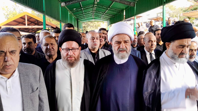 بلدة الغازية تشيّع أحمد دنش بموكب مهيب وسط مشاركة حاشدة من الفاعليات والأهالي
