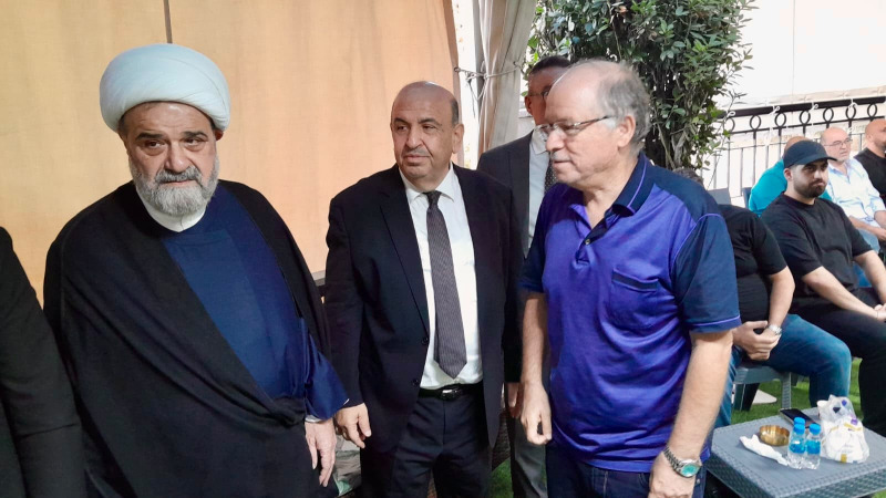 بلدة الغازية تشيّع أحمد دنش بموكب مهيب وسط مشاركة حاشدة من الفاعليات والأهالي
