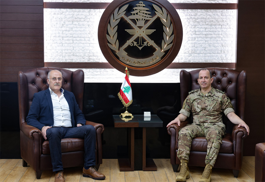 استقبالات قائد الجيش العماد هيكل