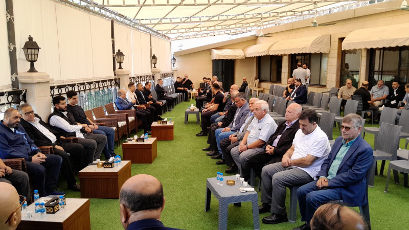 تواصل التعازي بوفاة أحمد دنش في الغازية لليوم الثاني على التوالي