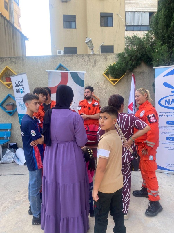 جمعية الحركة الشبابية للتنمية والسلام تشارك في اليوم الصحي المجتمعي للأطفال والعائلات في صيدا