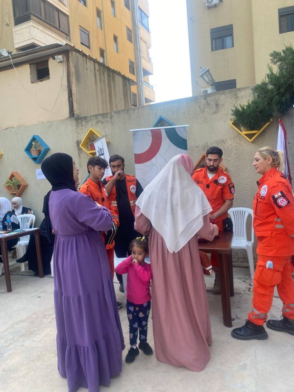 جمعية الحركة الشبابية للتنمية والسلام تشارك في اليوم الصحي المجتمعي للأطفال والعائلات في صيدا