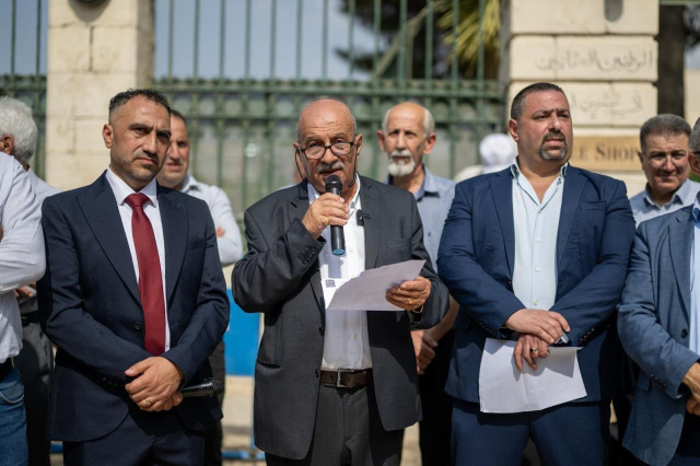 الرئاسية العليا لشؤون الكنائس في فلسطين تنظّم وقفة تضامنية في بيت لحم تضامناً مع شهداء الكرك والأردن