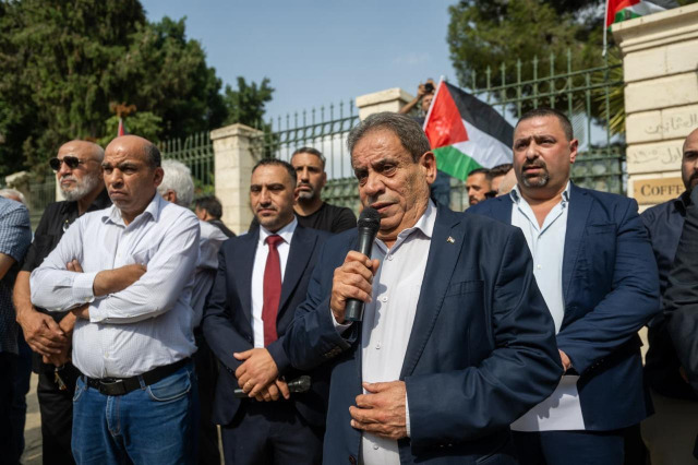 الرئاسية العليا لشؤون الكنائس في فلسطين تنظّم وقفة تضامنية في بيت لحم تضامناً مع شهداء الكرك والأردن