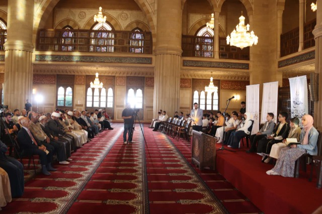 "مجمع مسجد الحاج بهاء الدّين الحريري" احتفل بتوزيع جوائز "مسابقة تاج الوقار القرآنية الأولى" وتكريم المشاركين فيها