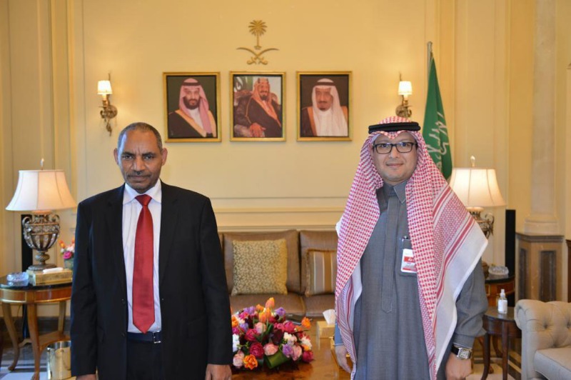 السفير بخاري يلتقي نظيره الإثيوبي