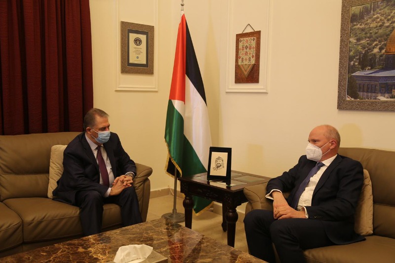 السفير دبور يستقبل سفير ألمانيا في لبنان