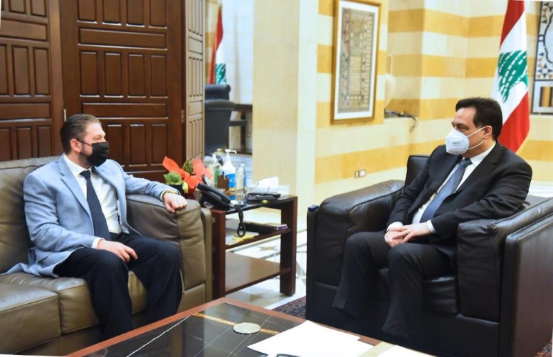 الرئيس دياب استقبل النائب كرامي واطلع معه على نتائج زيارته تركيا