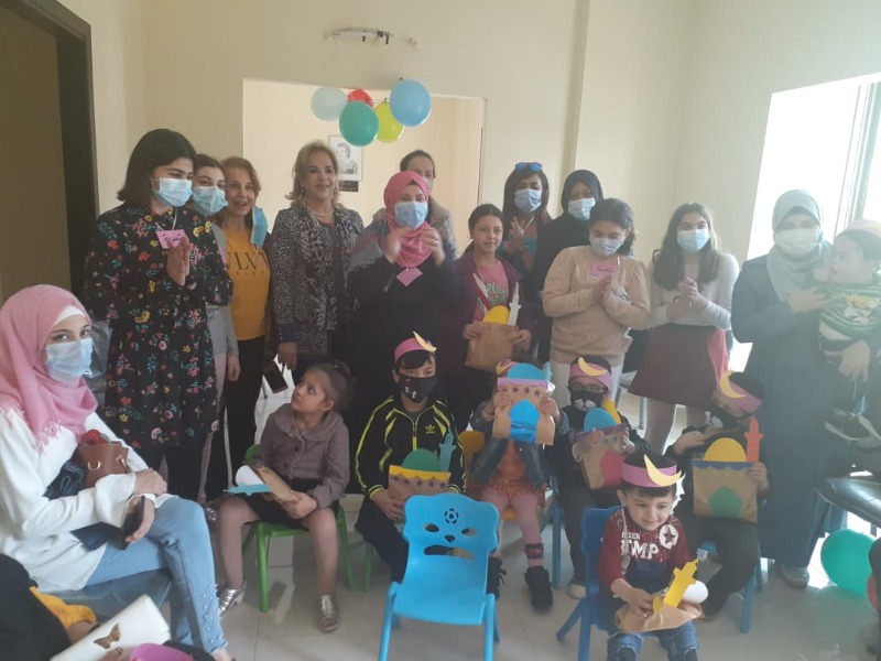 حفل لأطفال "جمعية إعانة الطفل المعوق" في صيدا