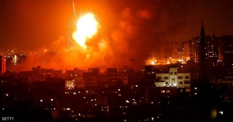 فيديو يوثق لحظة الانفجار جنوب فلسطين المحتلة