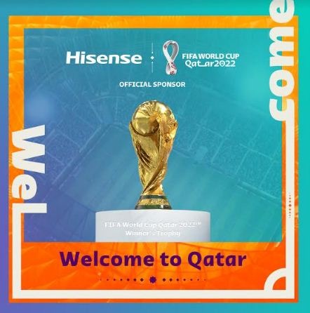 "هايسنس" راعٍ رسمي لبطولة "كأس العالم لكرة القدم 2022" التي ستُقام في قطر