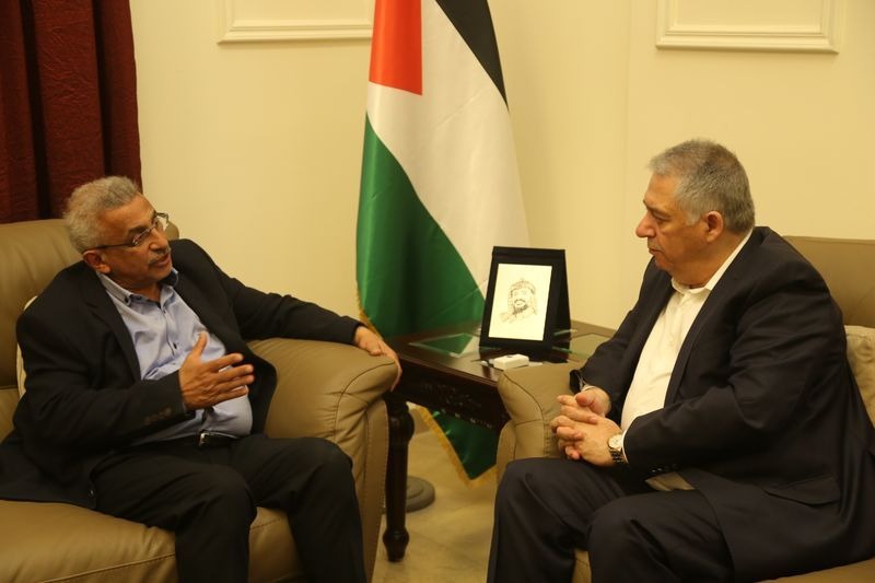 السفير دبور بحث الوضع الفلسطيني مع النائب سعد والهلال الأحمر و"الأونروا"