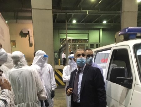 وصول جثمان الطبيب وليد سويد الى مطار بيروت