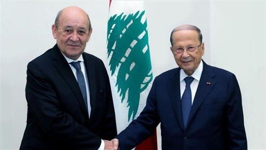 الرئيس عون أمام لودريان: لا حكومة بسبب هؤلاء... والكلفة كبيرة!