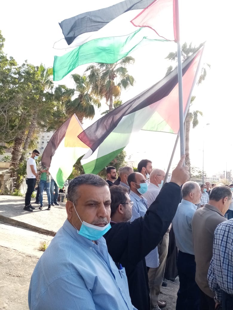 وقفة تضامنية مع القدس وفلسطين في صور