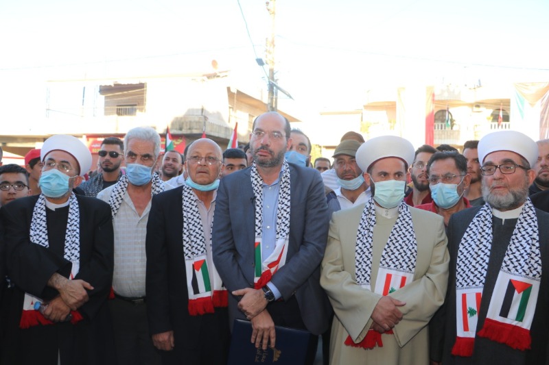 مراد خلال وقفة تضامنية مع فلسطين: خيار المقاومة قادر على تحرير الأراضي
