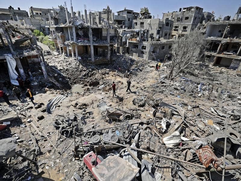 اتصالات لعقد مؤتمر لإعادة إعمار غزة بمشاركة دولية