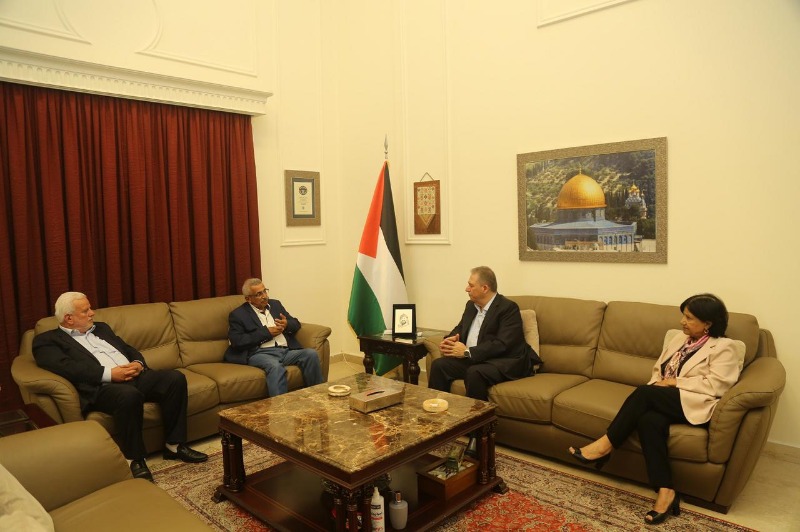 السفير دبور يستقبل الامين العام لـ"التنظيم الشعبي الناصري" النائب أسامة سعد