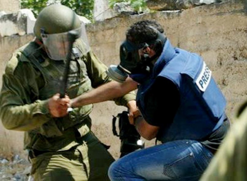 الاتحاد العام للصحافيين العرب يدين الاعتداءات الإسرائيلية على الصحافيين الفلسطينيين