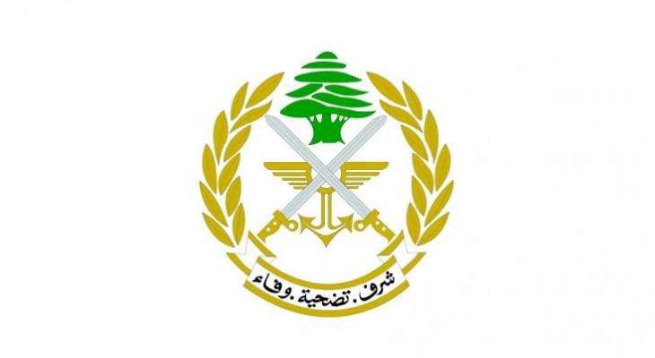 الجيش اللبناني: إحباط عملية تهريب أشخاص عبر البحر