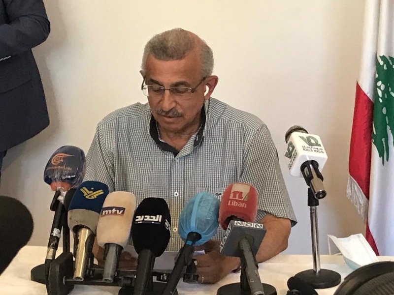 النائب أسامة سعد وجه نداء بالتحرك المفتوح دفاعا عن الحقوق ومن أجل إنقاذ لبنان
