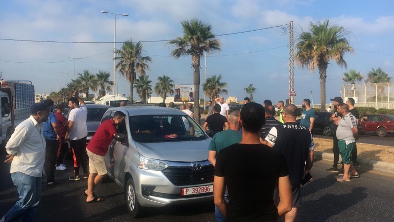 قهوة الصباح على محطات الوقود في صيدا