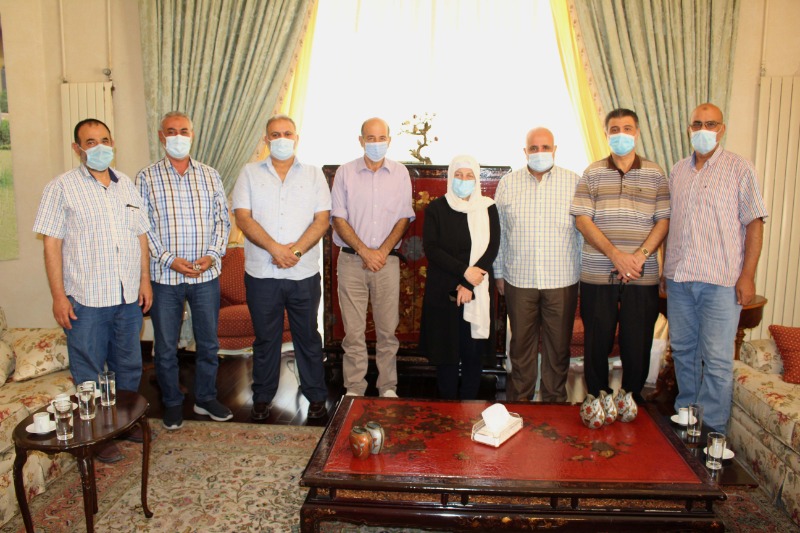 النائب الحريري تتابع مع وفد "هيئة العمل الفلسطيني المشترك" في صيدا الشأن الحياتي بمخيم عين الحلوة