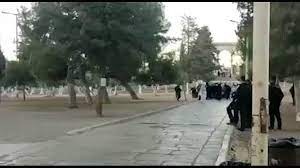 بالفيديو - قوات الاحتلال تعتدي على النساء بالضرب بالأقصى خلال محاولات اخلائه للمستوطنين وسط تكبيرات النسوة