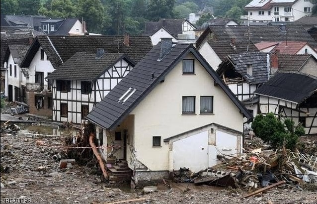 ارتفاع حصيلة ضحايا الفيضانات في أوروبا إلى 183 قتيلا بينهم 156 في ألمانيا