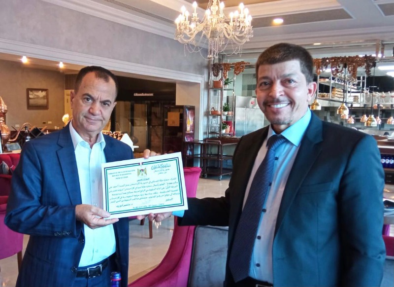 السفير أبو زيد يكرم أحمد مفتاح القائم بأعمال دولة  ليبيا لدى كازاخستان