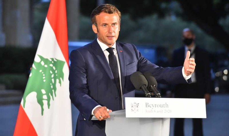 ماكرون: فرنسا ستقدم مساعدات طارئة إلى لبنان بأكثر من 100 مليون يورو