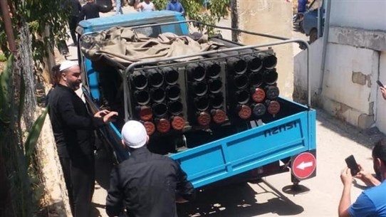 مخابرات الجيش صادرت منصّة الصواريخ التي عُثر عليها في بلدة شويا في حاصبيا