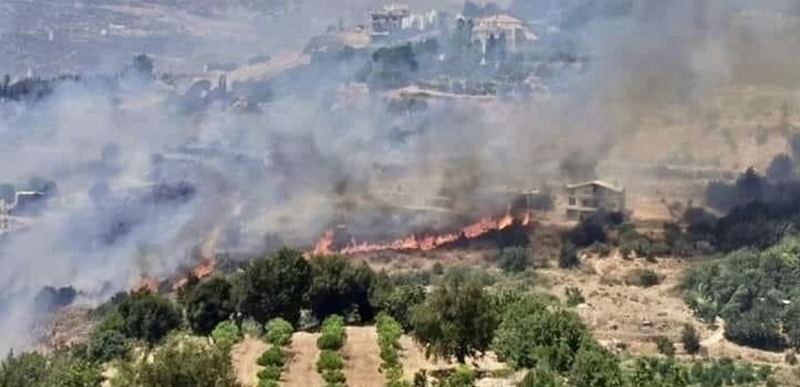 تجدّد الحريق في باتر الشوف.. والأهالي يناشدون الجيش التدخل