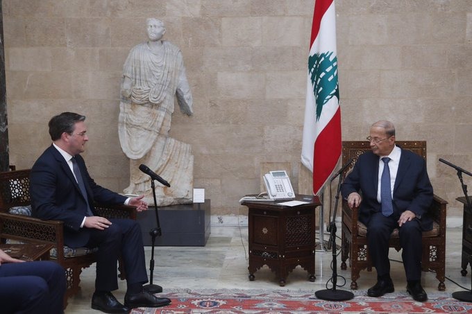رئيس الجمهورية مستقبلا وزير خارجية صربيا: لبنان يدعو دائما الى السلام بين الدول والشعوب
