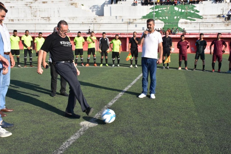 حفل اختتام دوري نادي الجبل الرياضي الخامس برعاية غسان شحادة قنتيس