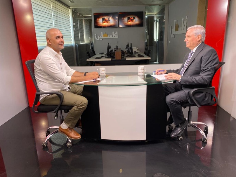 د. عماد حلاق في حوار مع تلفزيون فلسطين: خطّة لتطوير 3 مُستشفيات في مُخيّمات صور