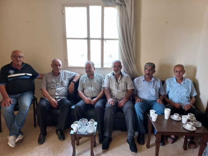 "جبهة النضال" تستقبل العديد من القيادات الفلسطينية في لبنان
