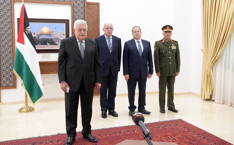الرئيس عباس يتقبل أوراق اعتماد تسعة من السفراء المعتمدين لدى دولة فلسطين