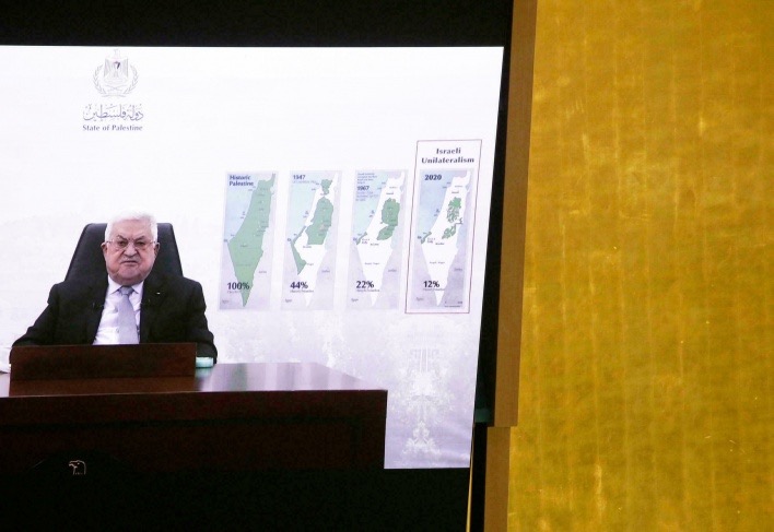 ماذا ردت إسرائيل على خطاب الرئيس عباس؟