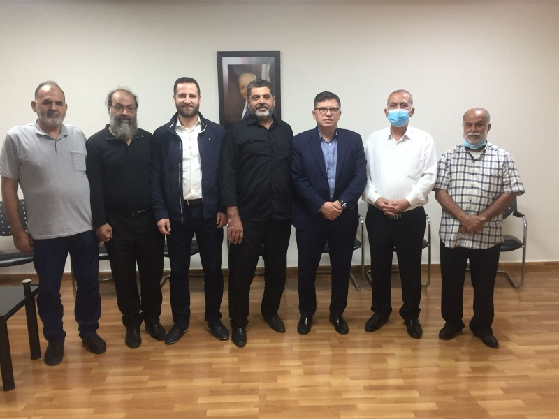 وفد لجنة سيروب استكمل جولته على الفعاليات بلقاء مسؤول اقليم الجنوب لحركة أمل في المصيلح