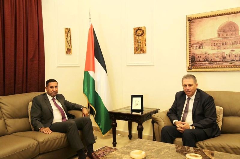 السفير دبور يستقبل السفير العراقي في لبنان