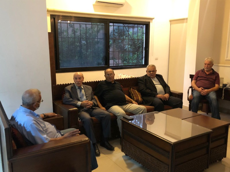 النائب أسامة سعد استقبل وفدا من الجبهة الديموقراطية: لاعطاء الفلسطينيين حقوقهم الإنسانية ووقف سياسات التمييز ضدهم